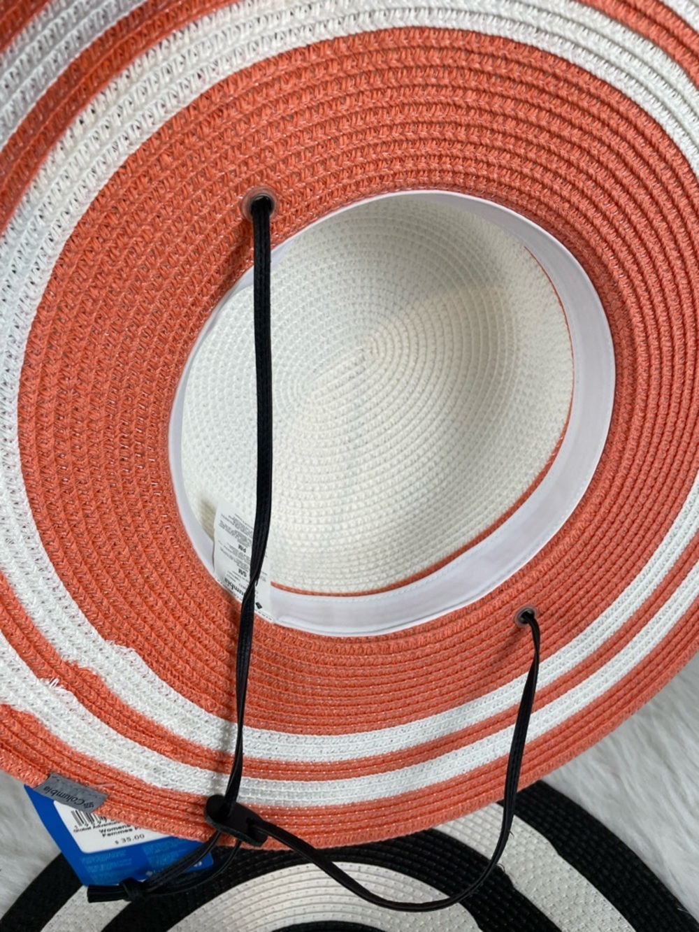 New Columbia Omni shade Wide Brim Straw Sun Hat  and Target hat - Picture 9 of 12